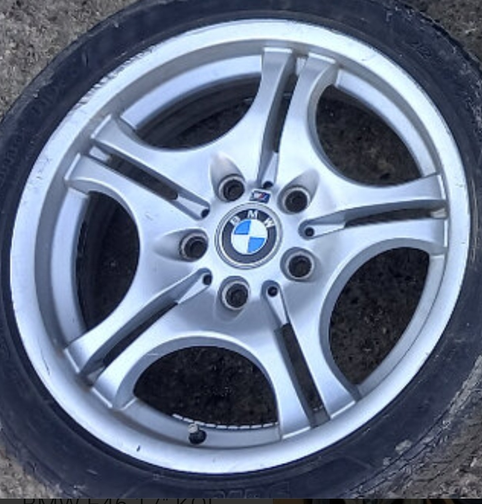 BMW original M disky E46 R17