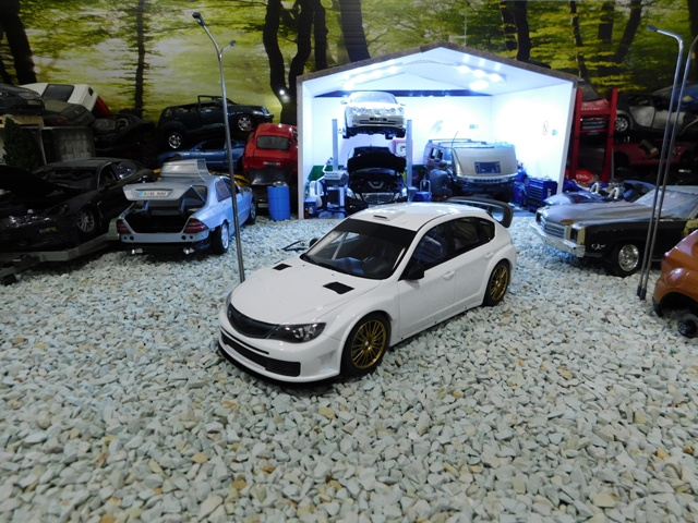 model auta Subaru Impreza 2008 Otto mobile 1:18