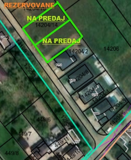 Stavebný pozemok pre rodinný dom