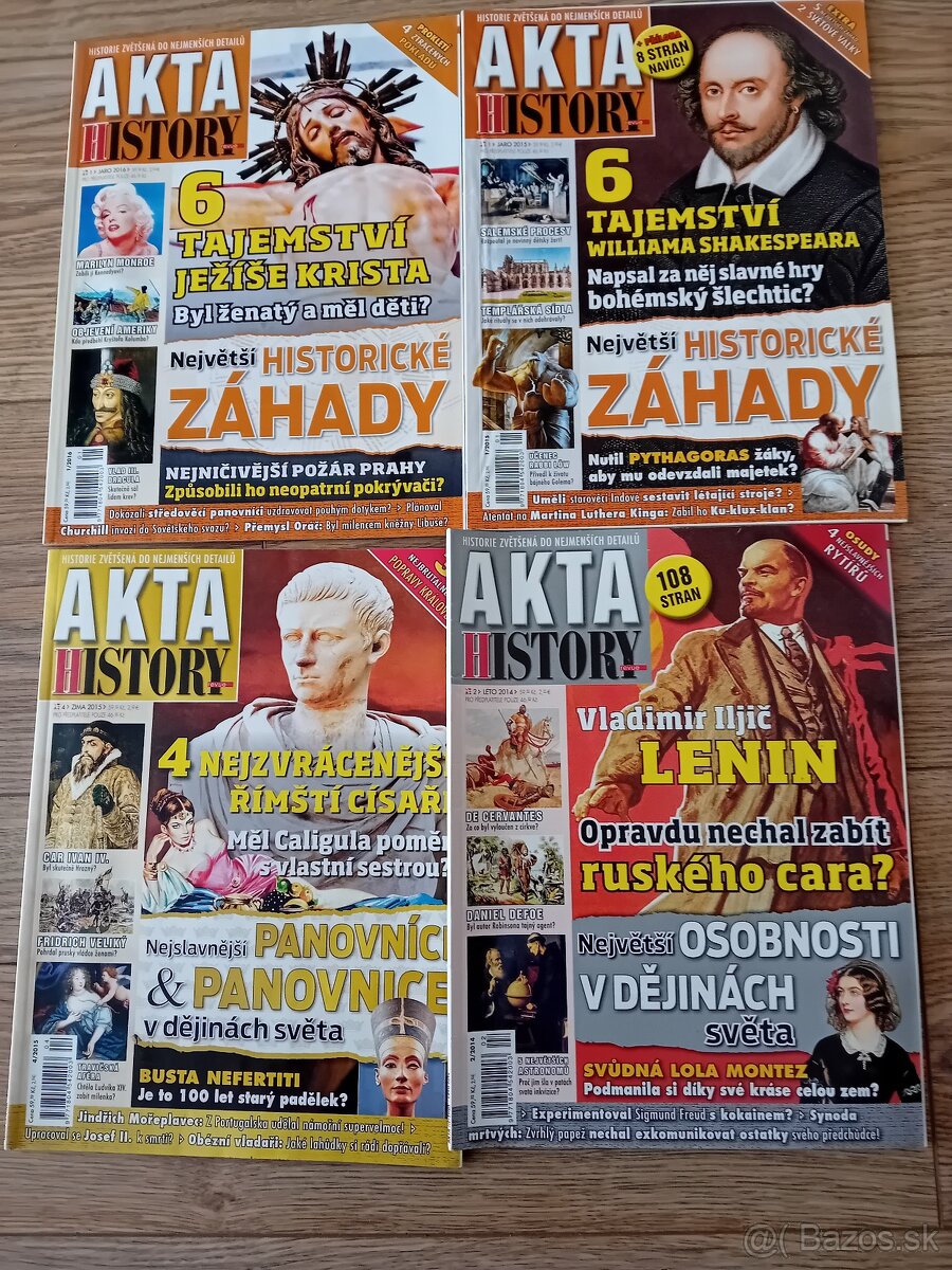 Akta History,Temné dejiny