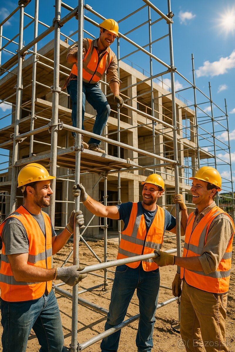 🔨 Hľadáme Lešenárov a vodiča LKW