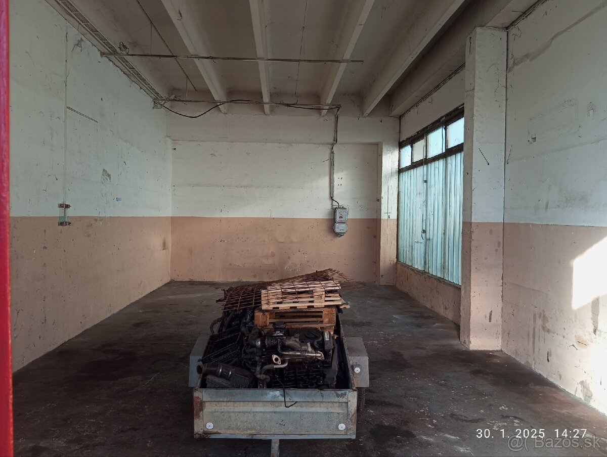 Hľadám sklad Dielňu a pod.