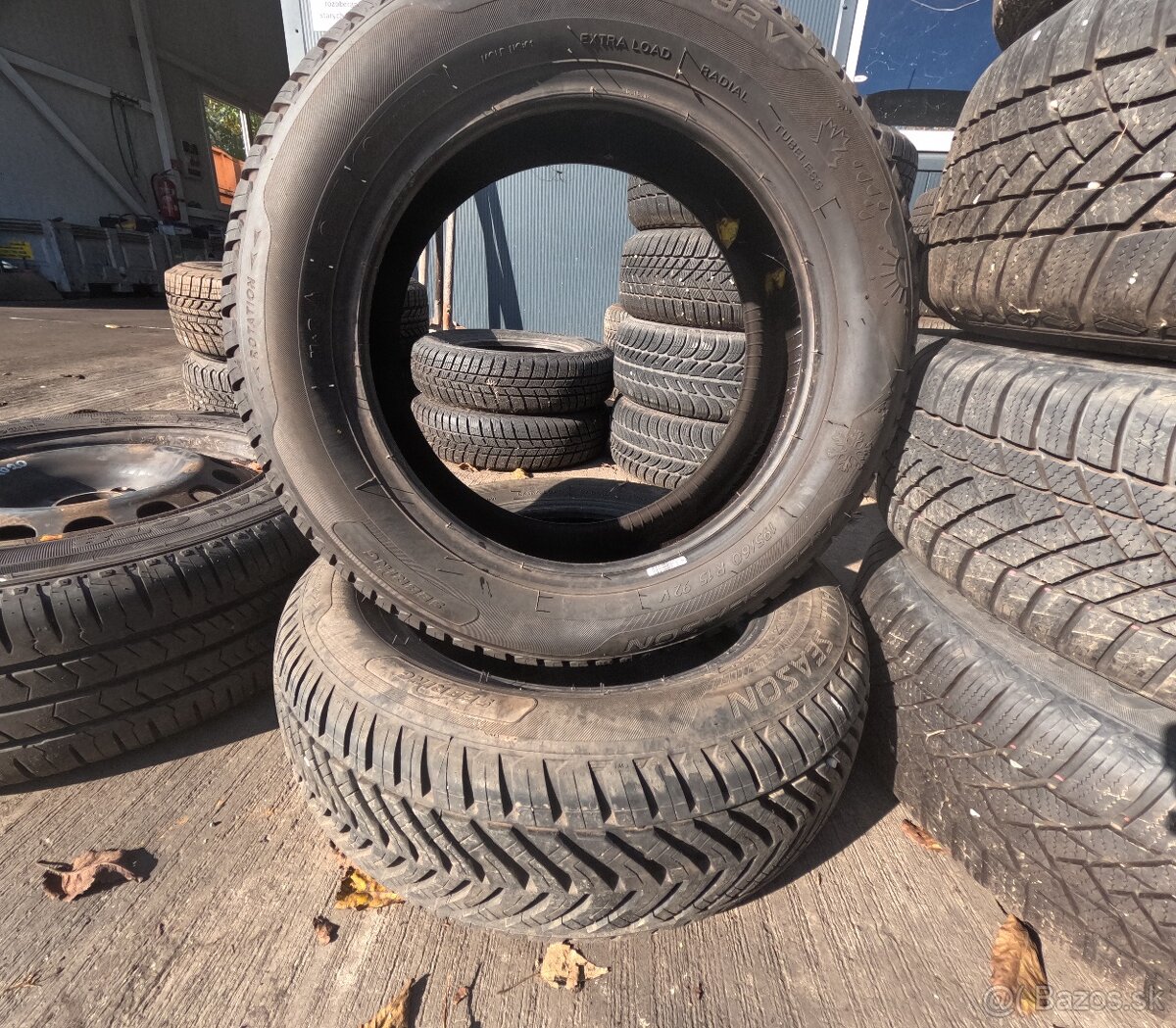 195/60 R15 2ks peumatiky celorocne