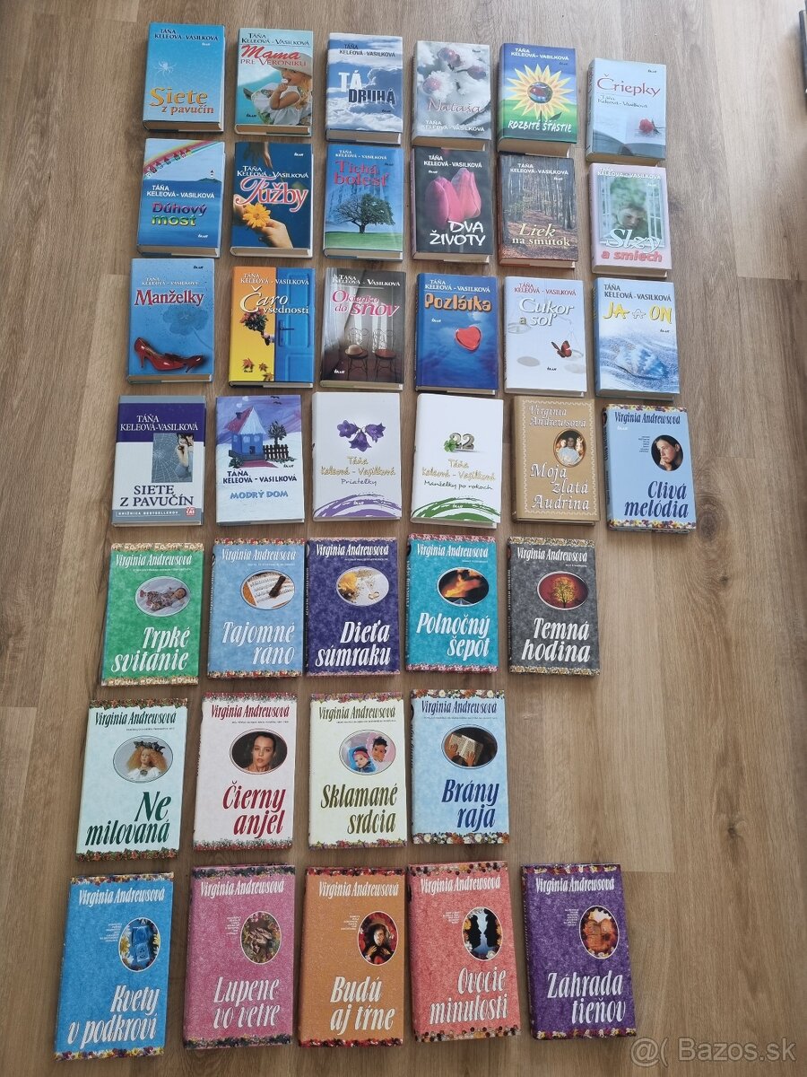 Romány od Vasilovej a Andrewsovej a iné