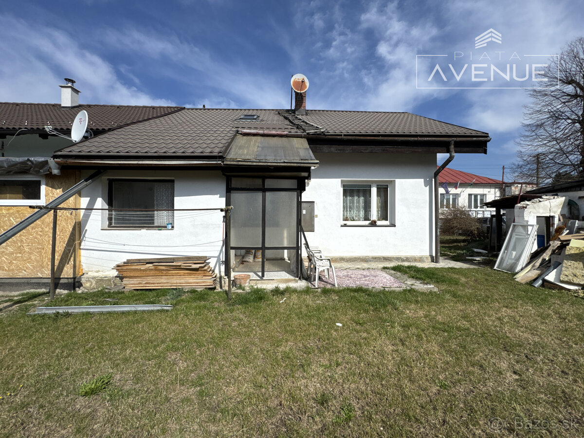 Piata Avenue | Rodinný domček v pôvodnom stave - Hôrky | + V