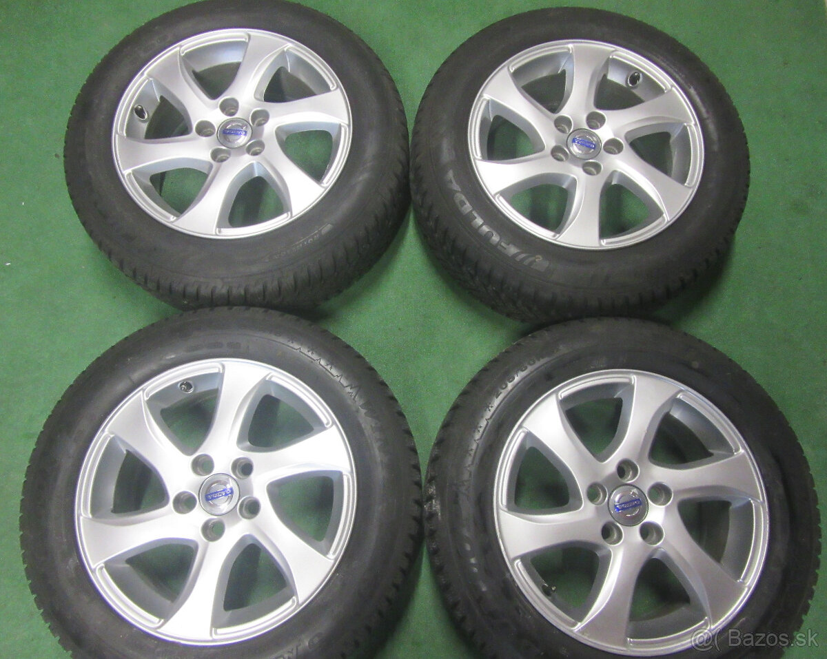 R16 Zimná sada VOLVO V60 rozteč 5x108 205/60R16