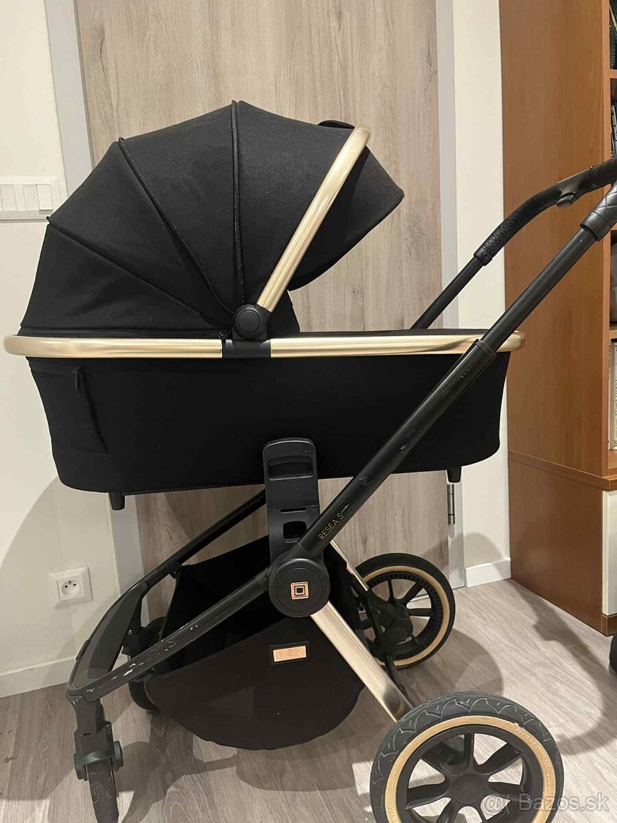 Moon kombinovaný kočík RESEA S EDITION Rose Gold