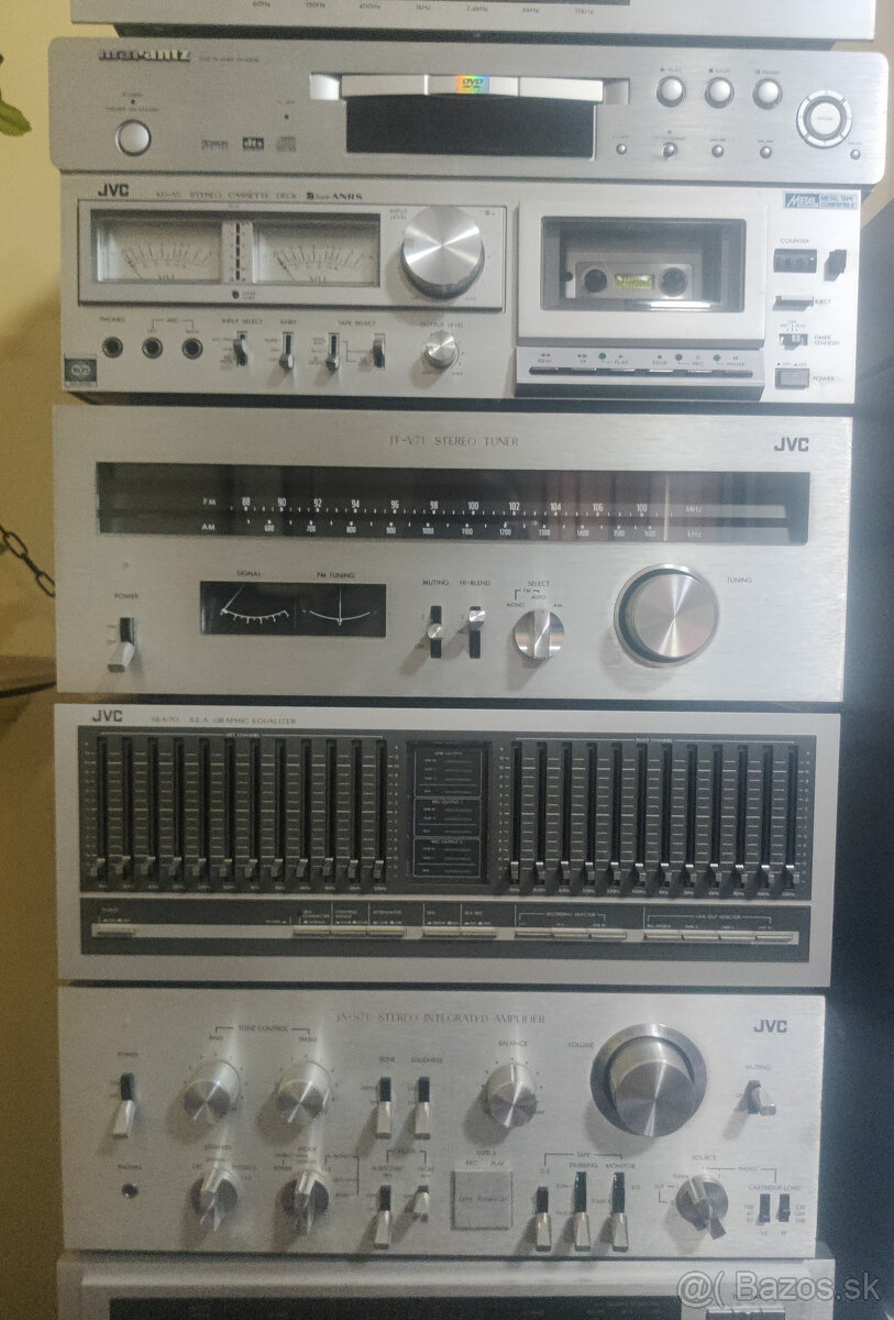 High end JVC zostava+gramafon + repraky