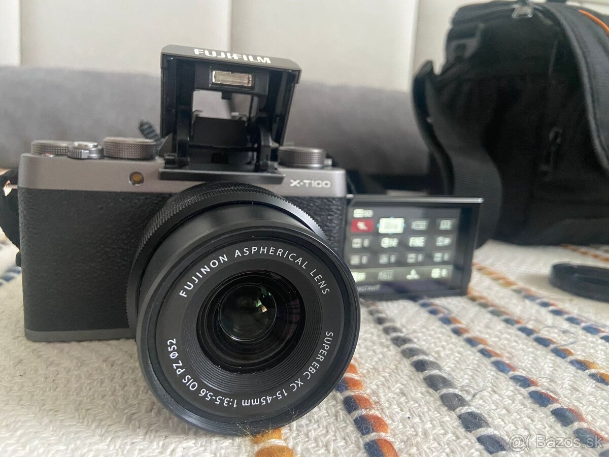 Fujifilm X-T100 + príslušenstvo