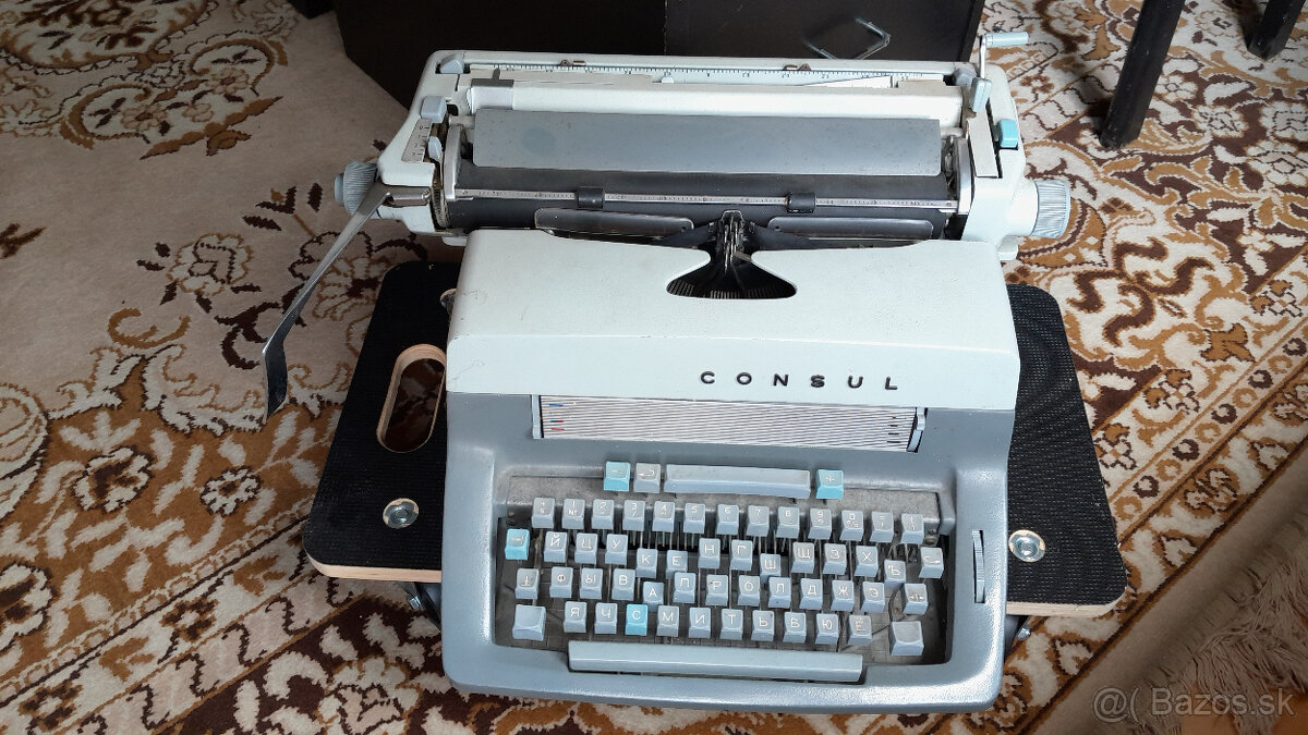 Písací stroj - Consul Azbuka - Model 203