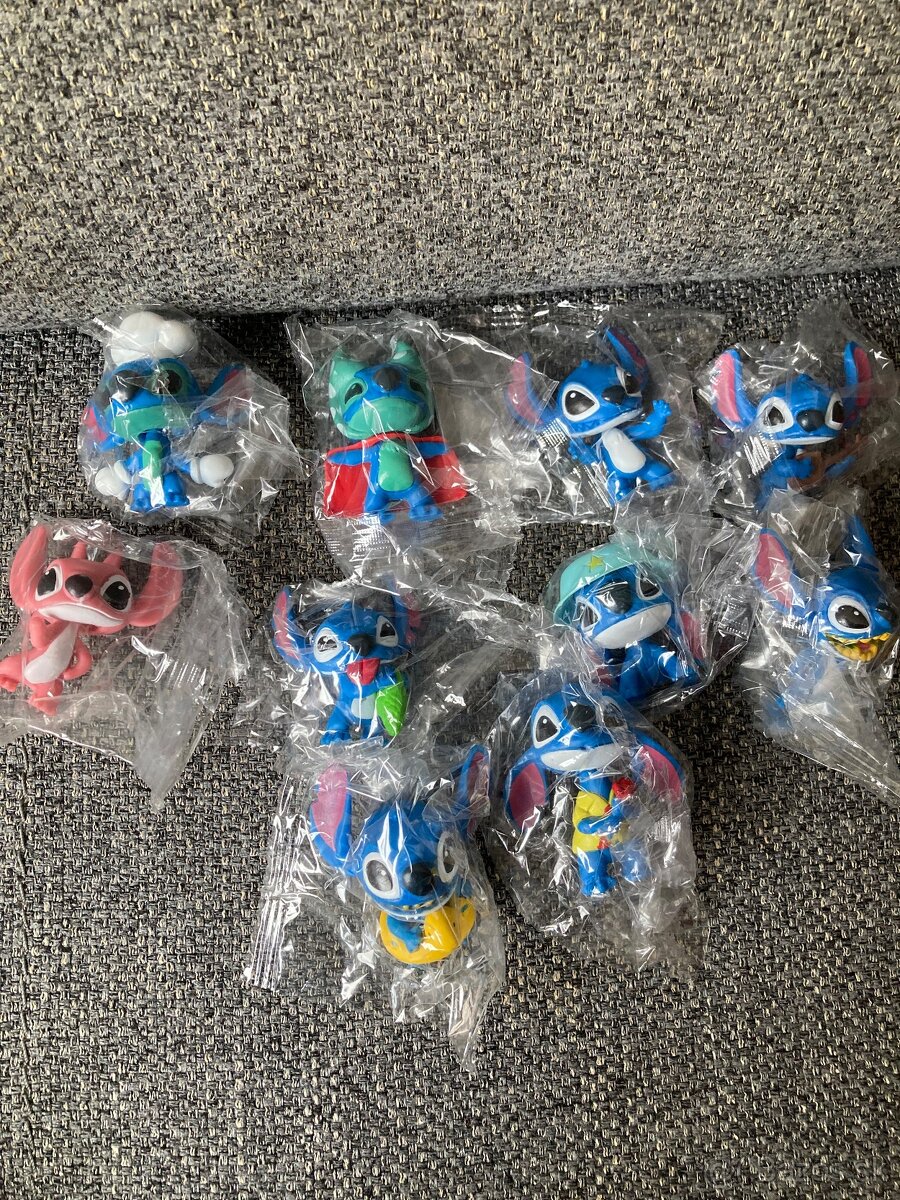 Nový set 10 figúrok Lilo & Stitch