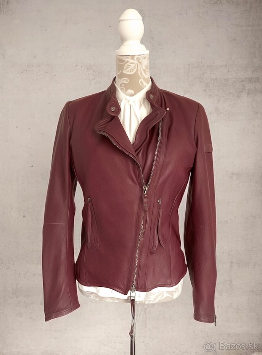 Dámska kožená bunda