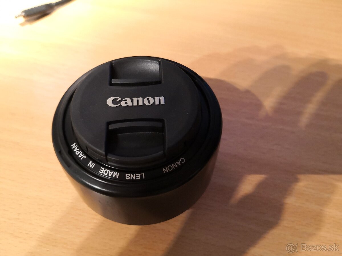 REZERVOVANÝ: Predám objektív Canon EF 50mm f/1.4 USM