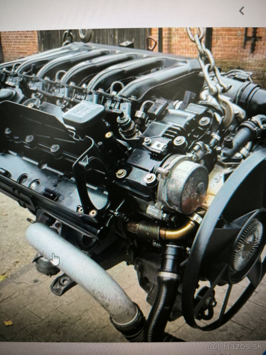 Motor BMW X3 3,0 d 165kw M57 spodok klepe
