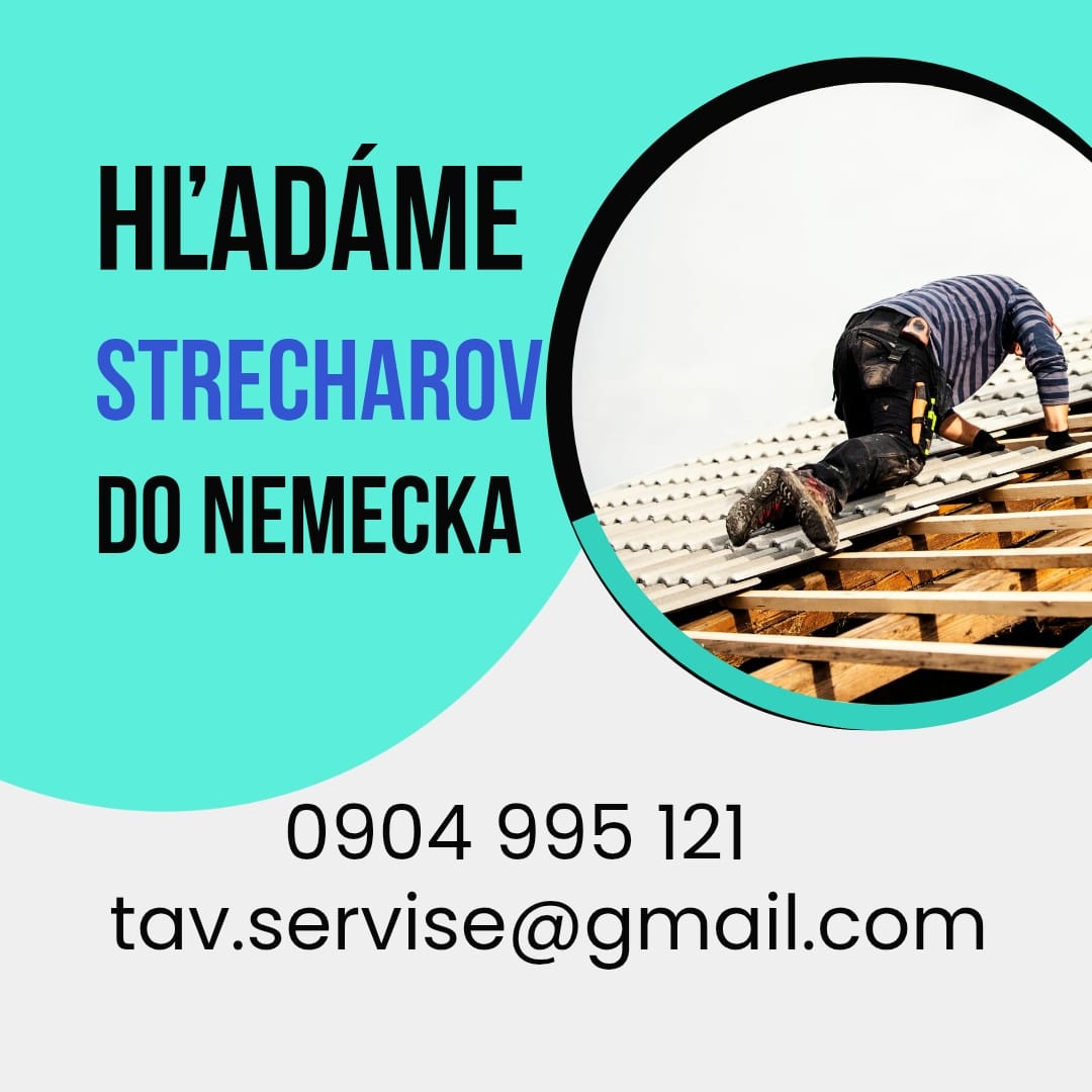 Ponuka práce – Strechár Nemecko