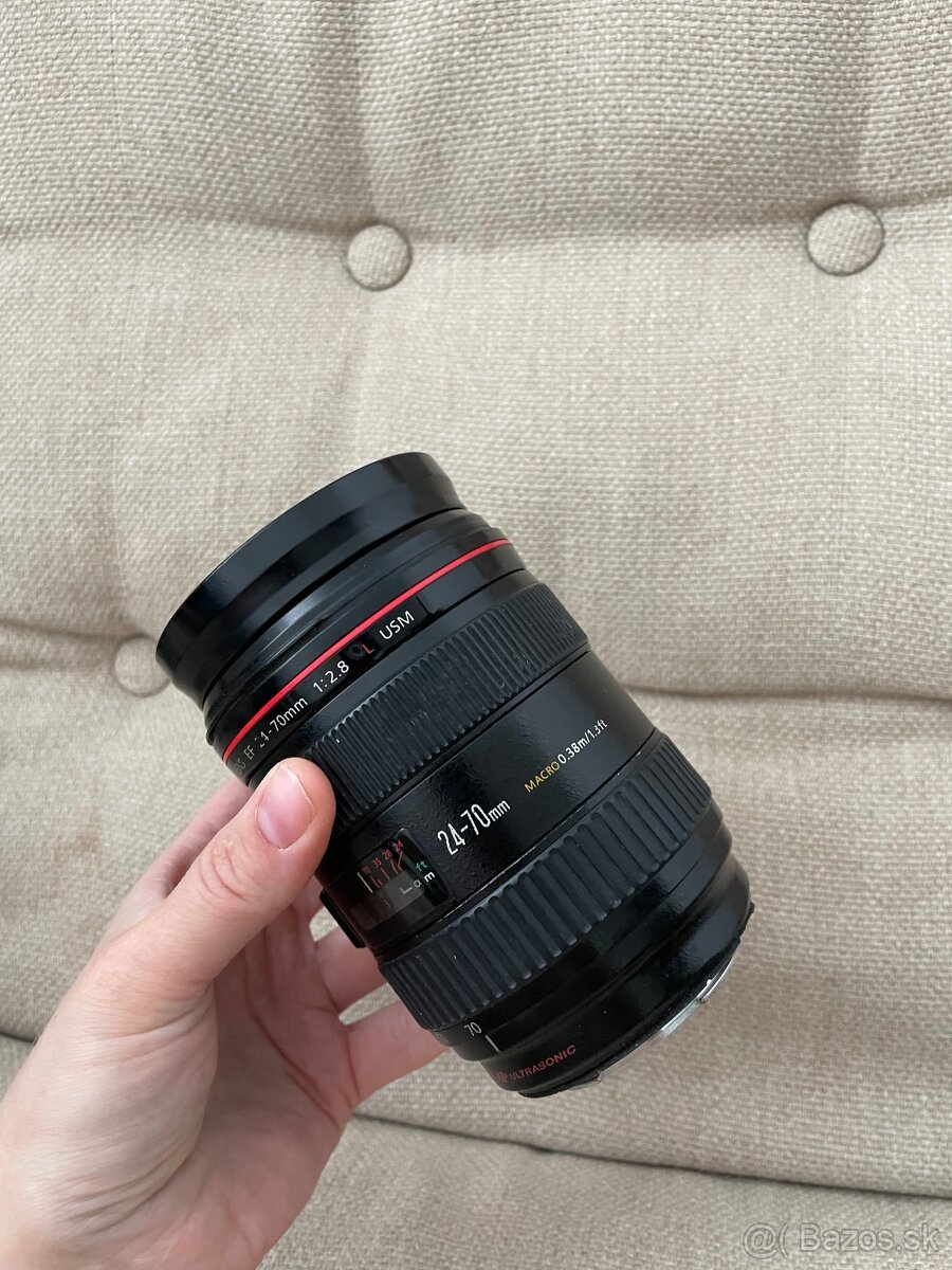 Objektív Canon EF 24-70mm f/2.8l usm