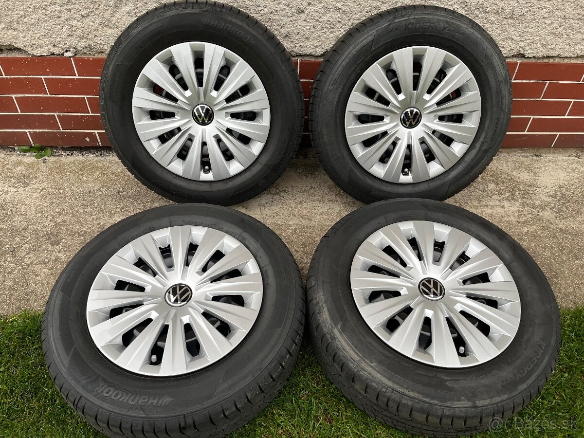 R15 letná sada VW 5x112 s pneu. 196/65 R15