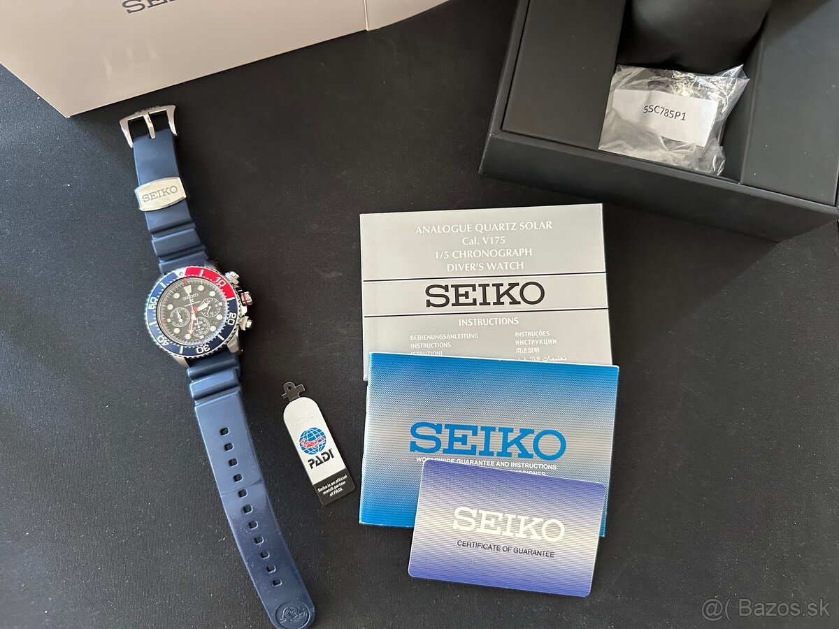 ✅Seiko Prospex PADI Special Edition SSC785P1
