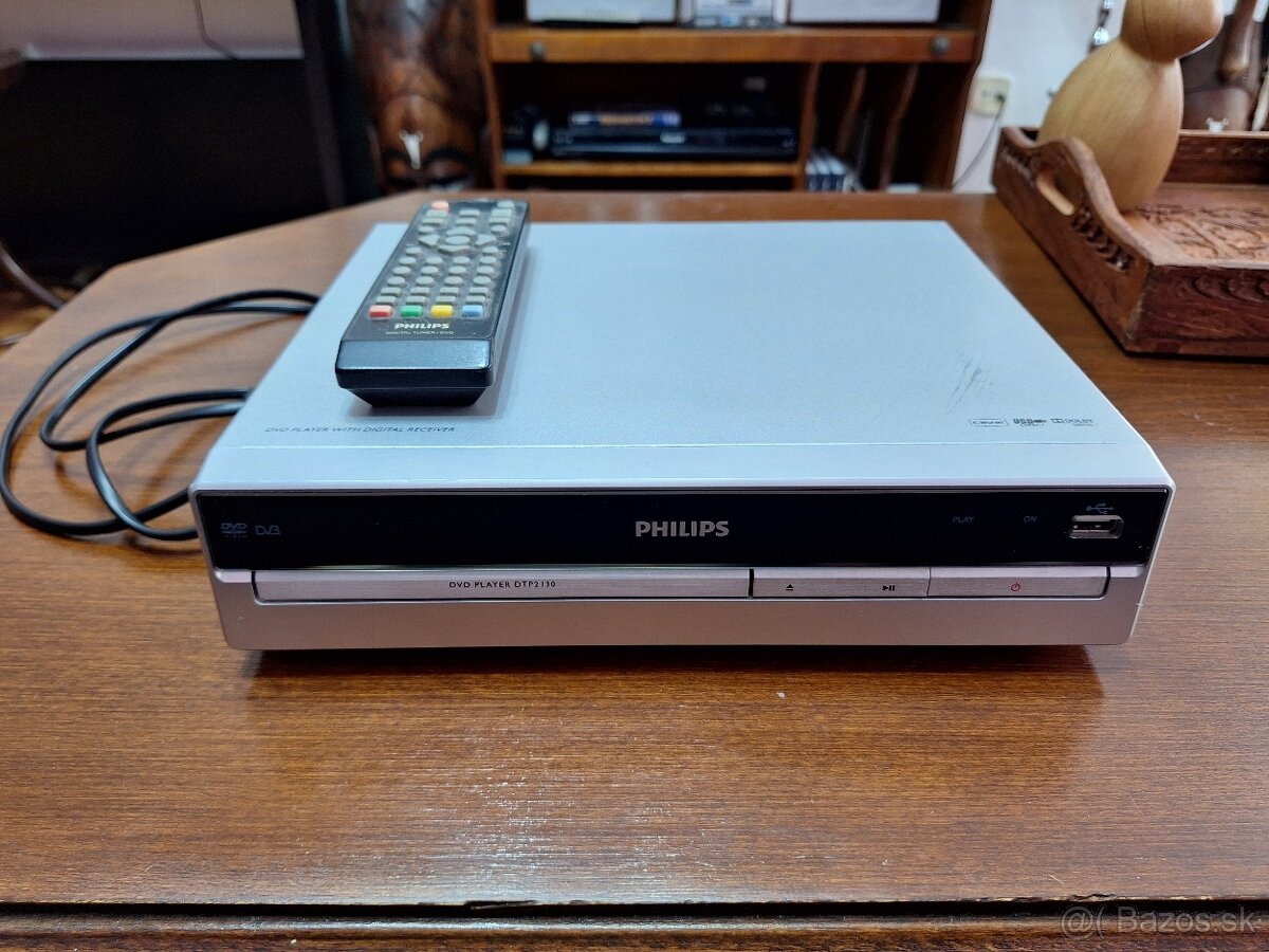PHILIPS DTP2130/31 Digitálny prijímač a prehrávač DVD
