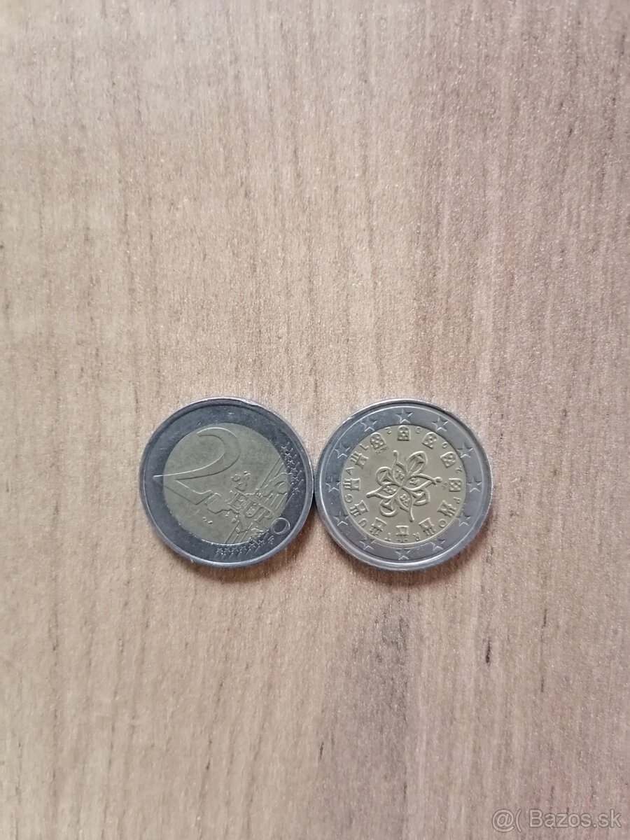 Predám 2 eurove mince