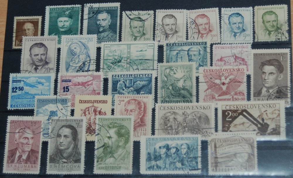 Poštové známky - Československo 45