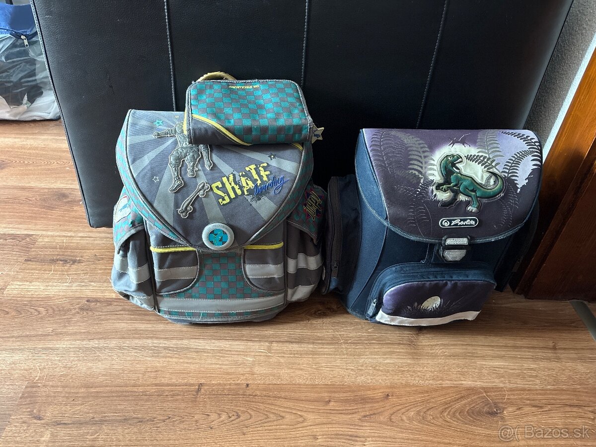 Predám 2 školské tašky kvalitné ľahké