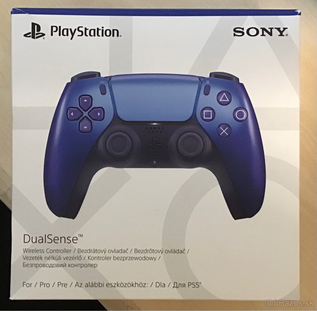 Playstation DualSense herný ovládač fialovo-modrý