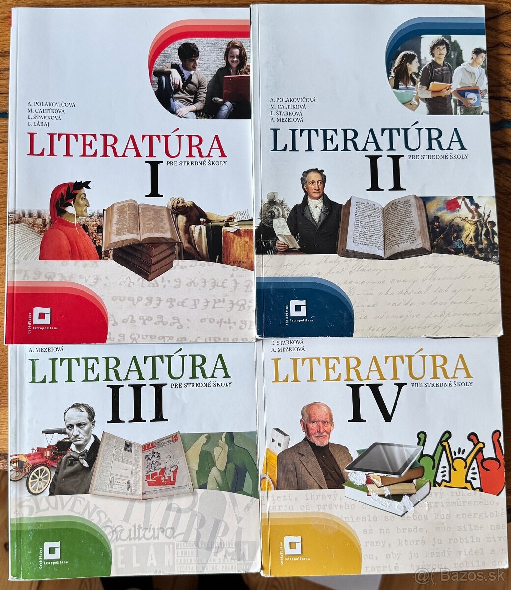 Literatúra 1-4, Stredoškolská učebnica