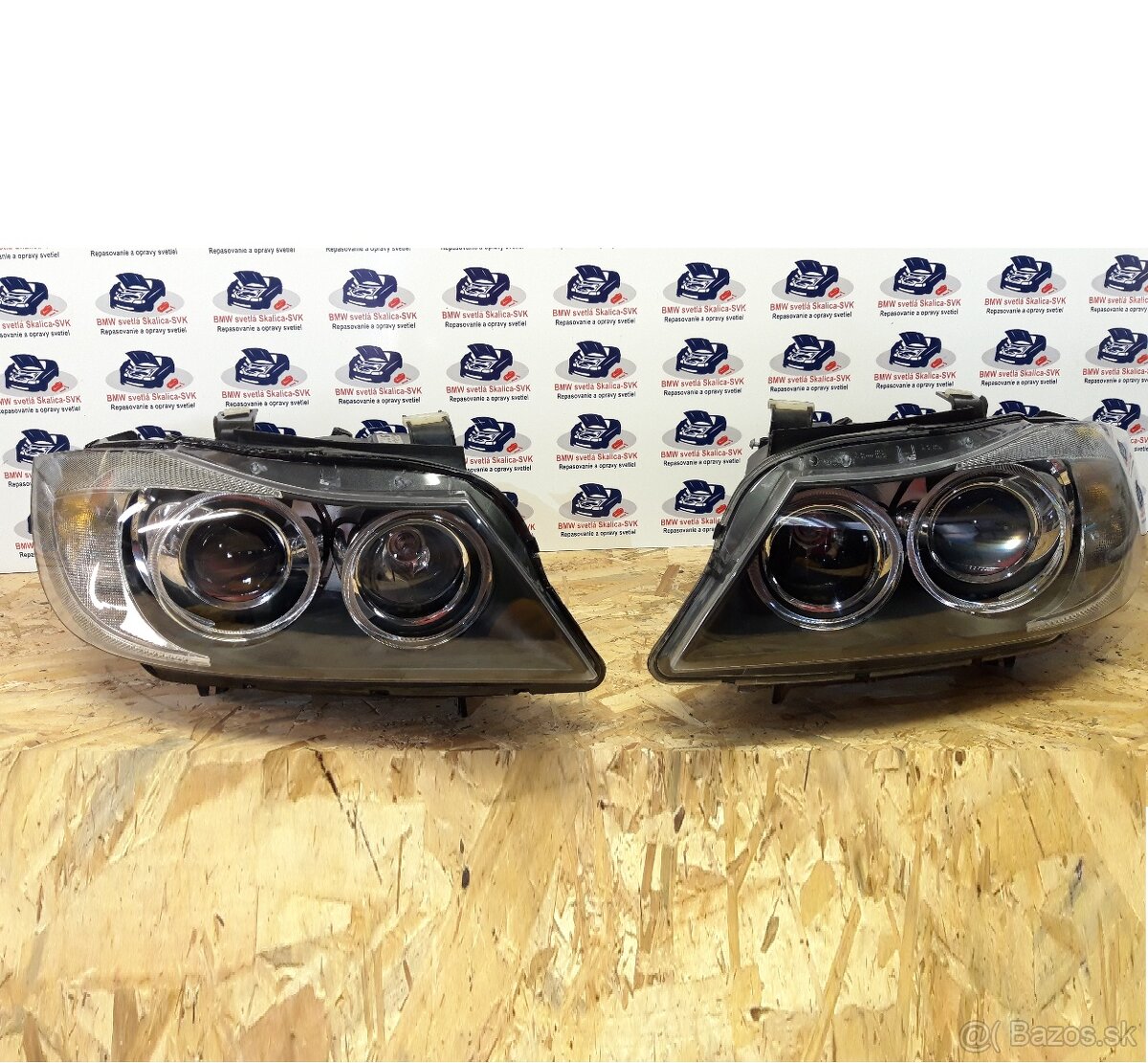 Výmenou svetla BMW E90 E91 predface