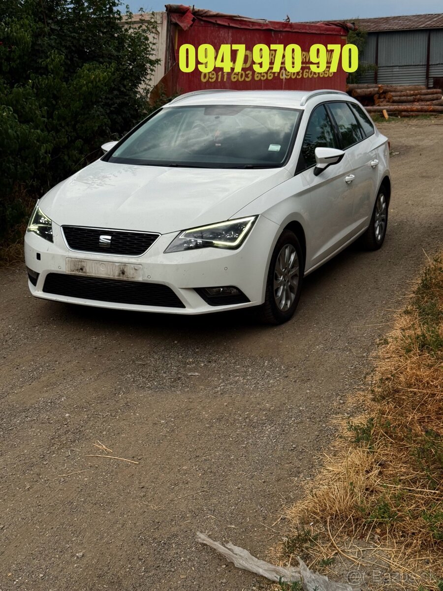 Rozpredam Seat Leon ST 5F 1.6 TDi 81kw . Kod motora : CXX .