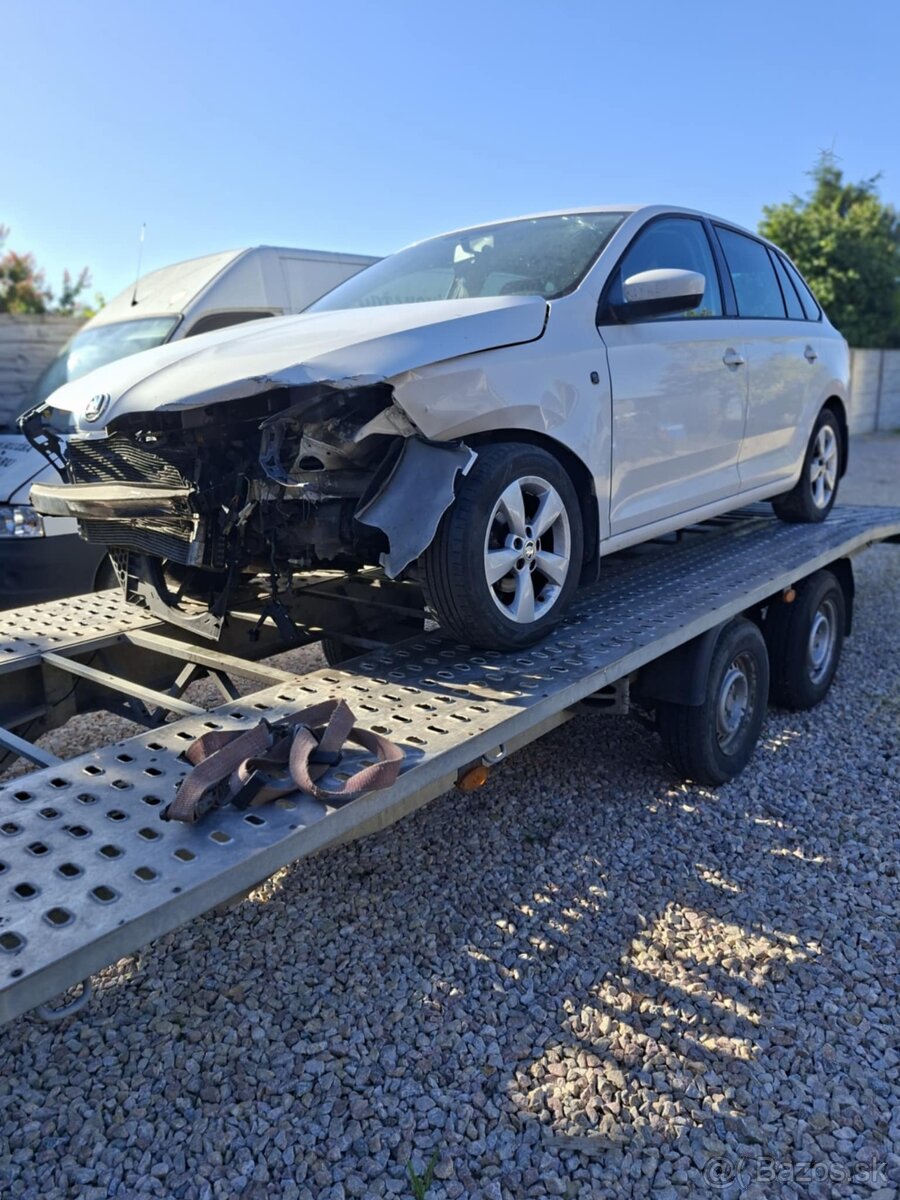 Rozpredám Škoda Rapid Spaceback 1.2Tsi 81kw CJZD