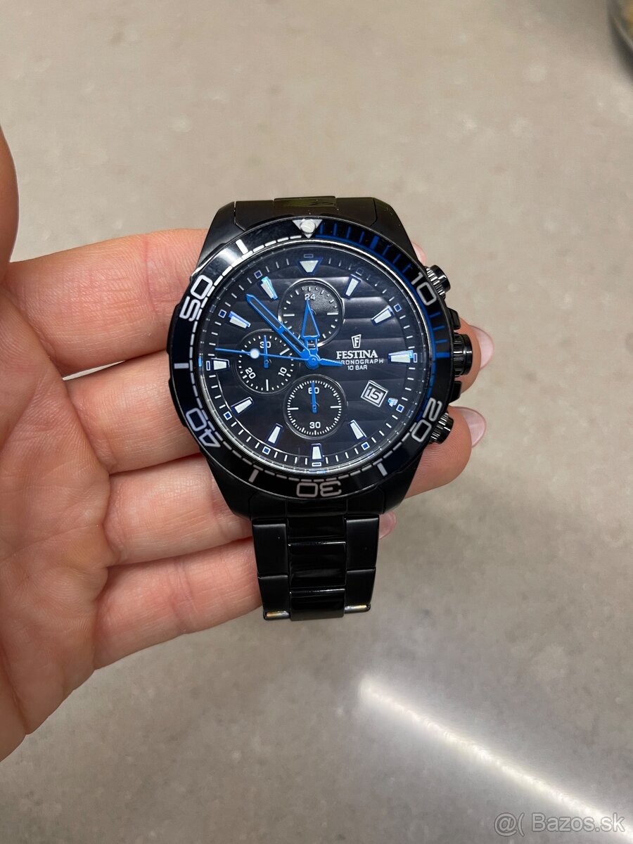 Oceľové pánske hodinky Festina 20365/2