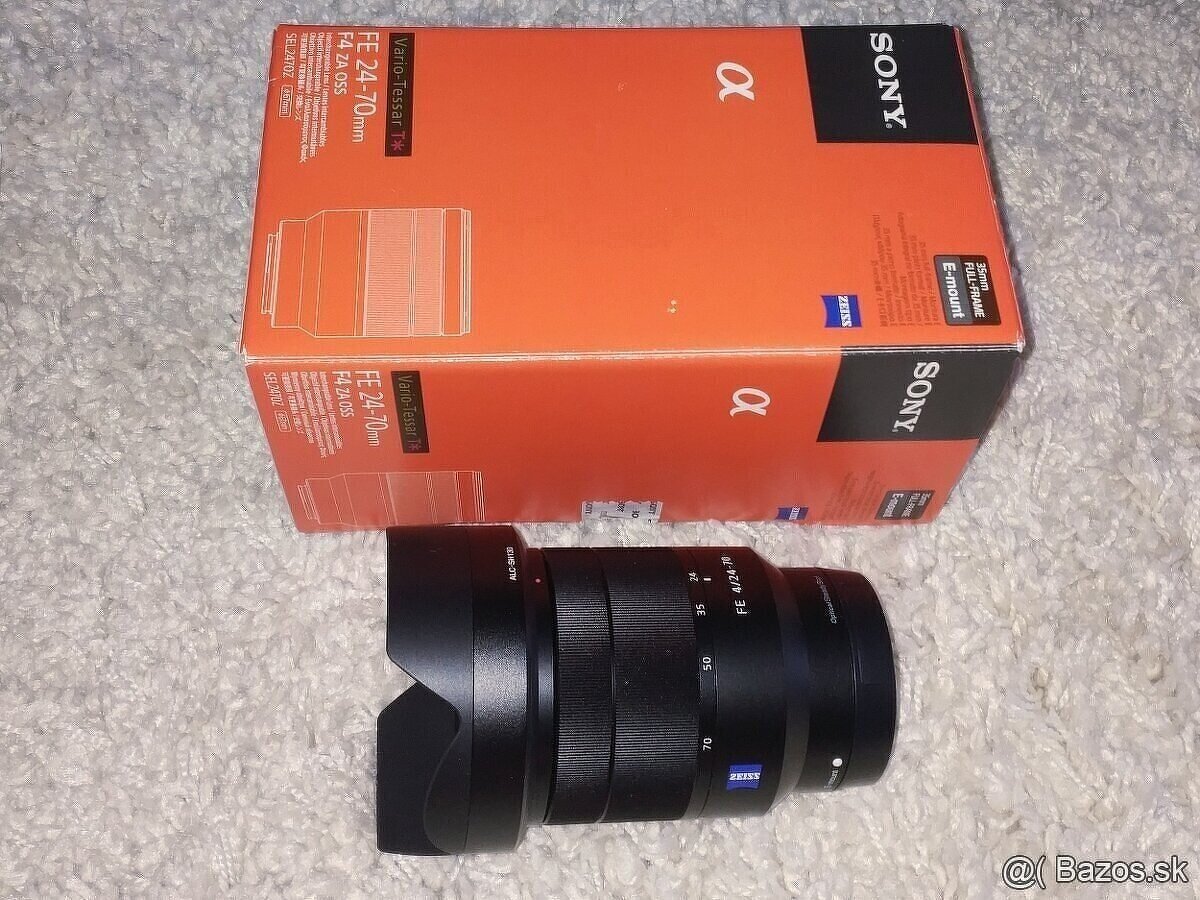 Sony FE 24-70mm f/4 ZA OSS Vario-Tessar T