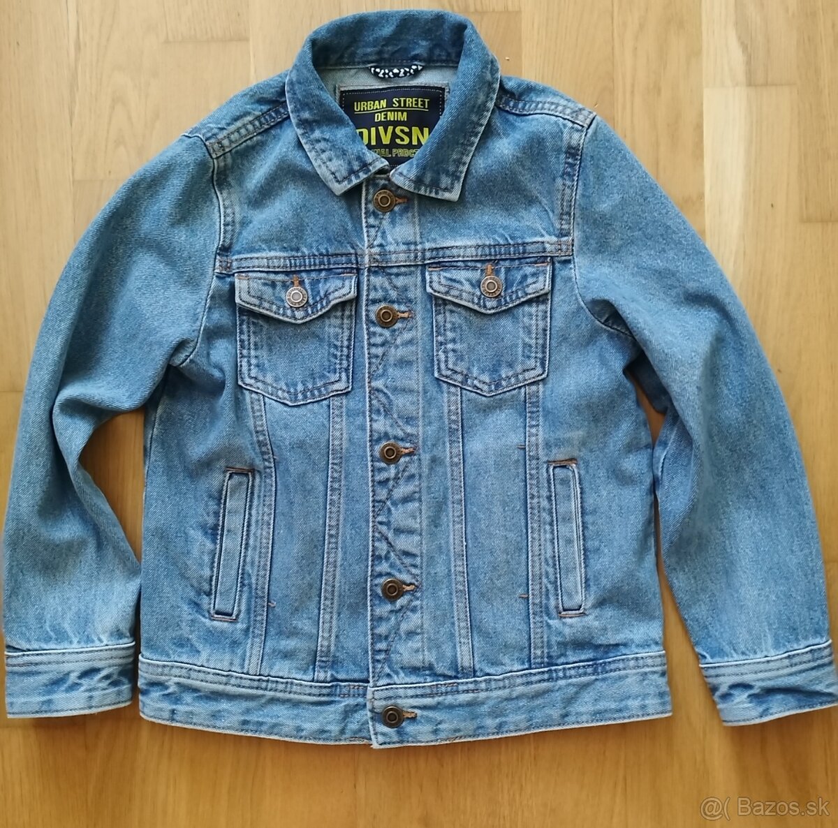 Chlapčenská riflova bunda velk.128