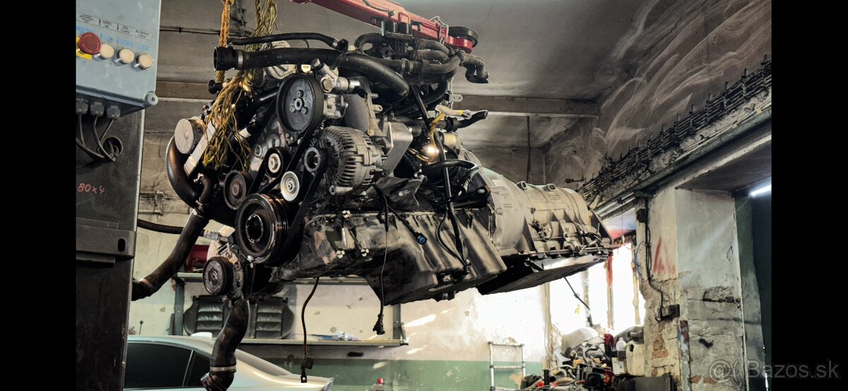 Rozpredam motor BMW E60 530D 160KW M57