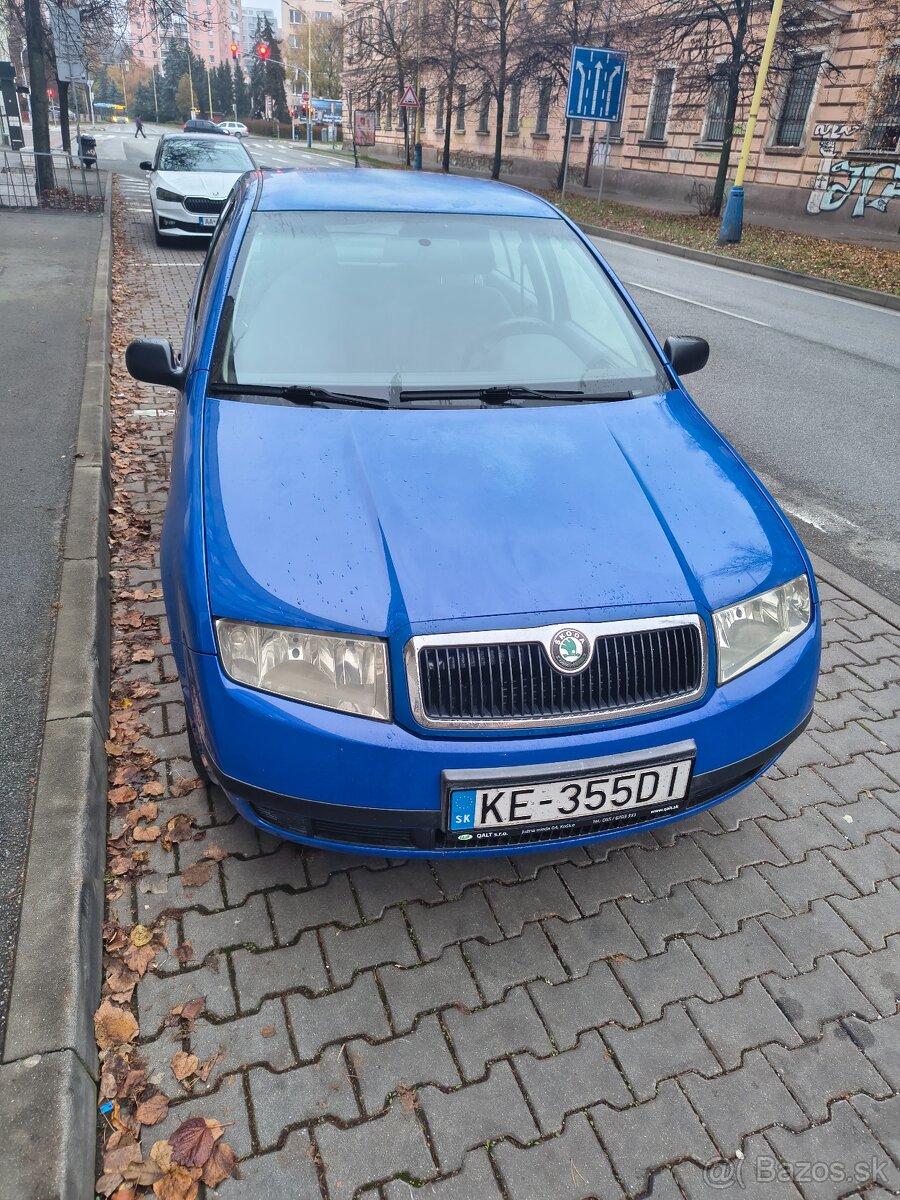 škoda Fabia sedan 1.4 MPI 2001 rok výroby