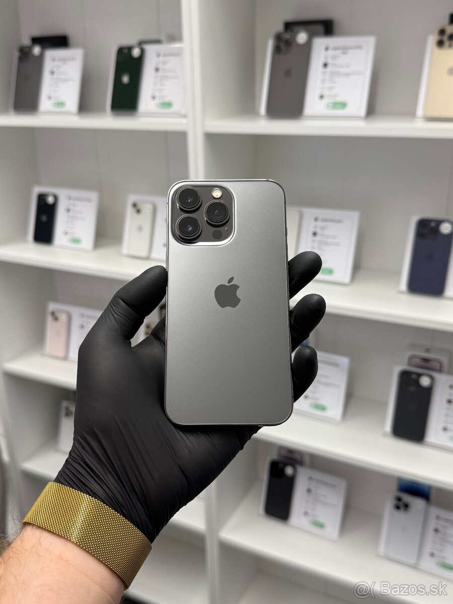 ZÁRUKA 2 ROKY / Apple iPhone 13 Pro 128GB Graphite, 100%
