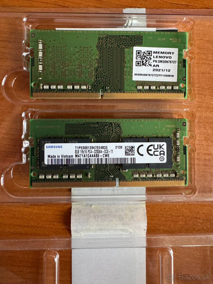 RAM Samsung 16gb DDR4 3200MHz SO-DIMM 1.2V