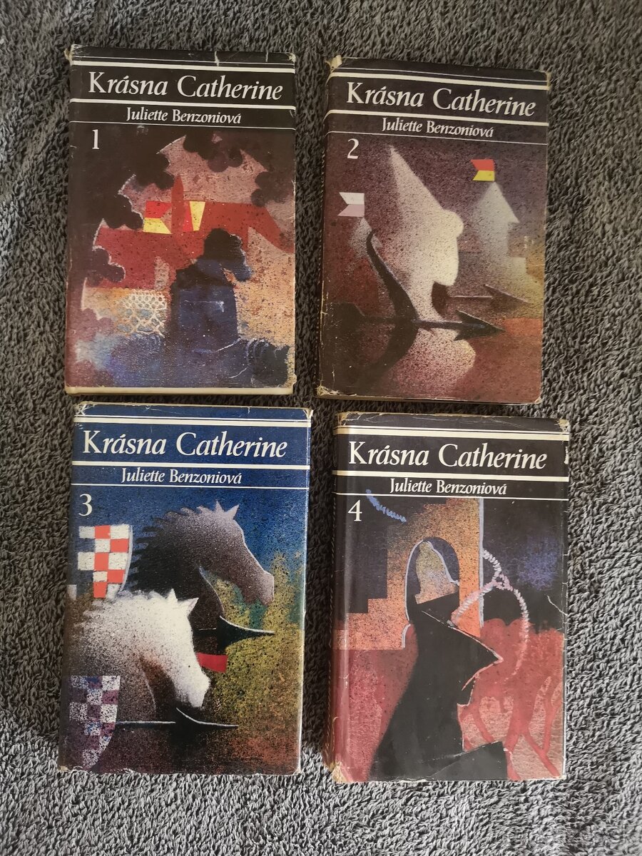Historická sága Krásna Catherine (1. – 4. diel)