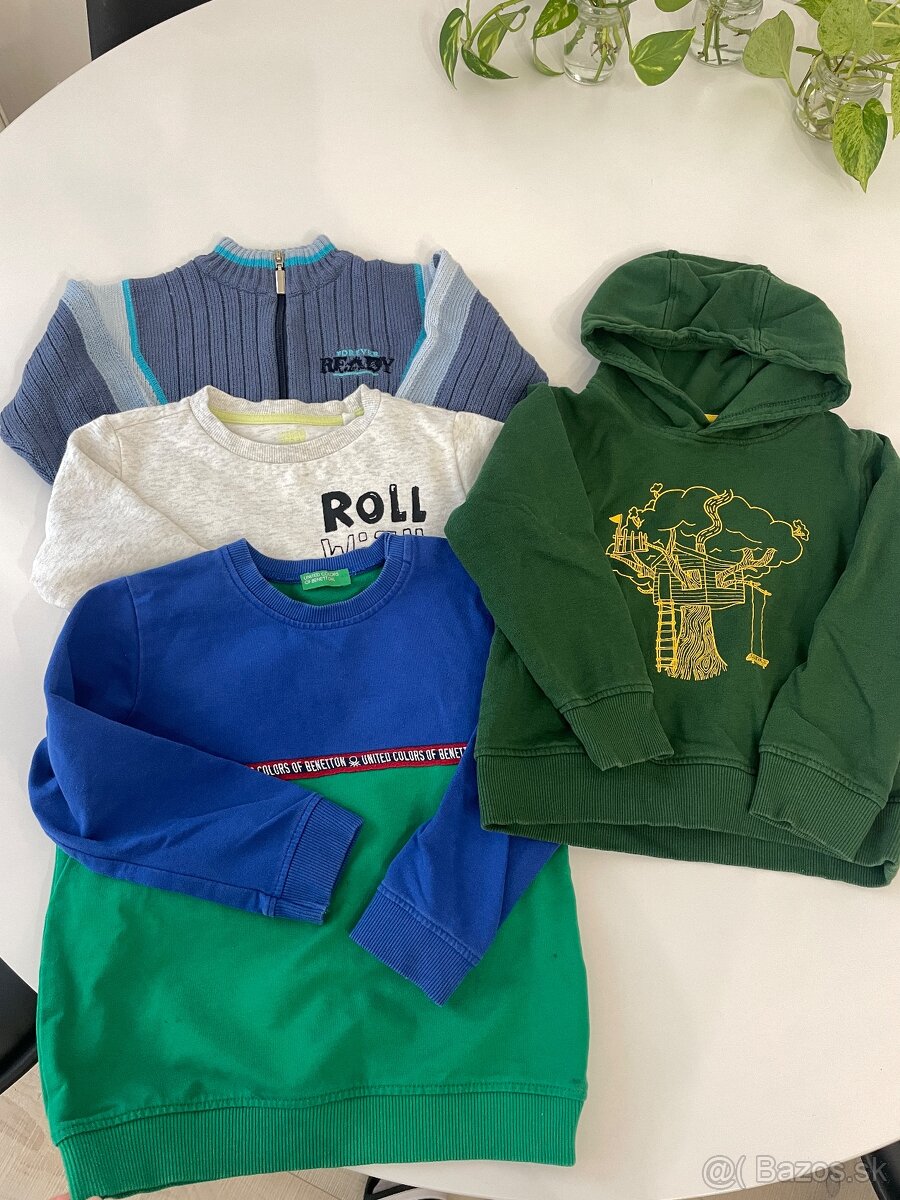 Darujem mikiny chlapec 4 roky