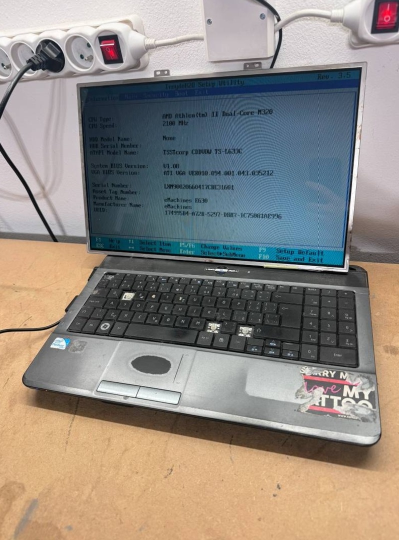 Predám obrazovku do notebooku 17" LED display 30pin CCFL