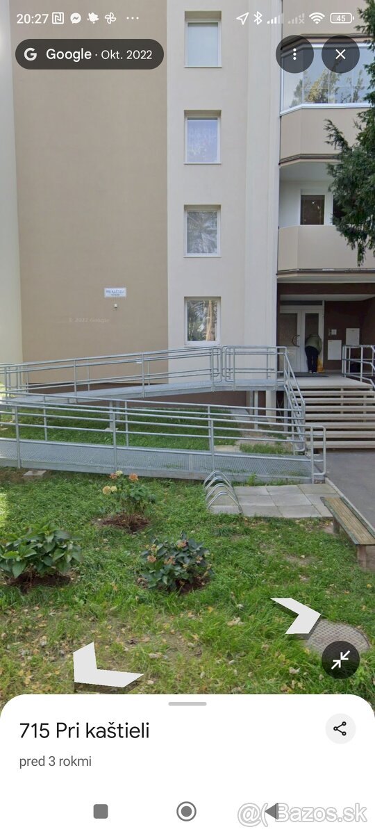 Prenájom 2 izbového bytu.