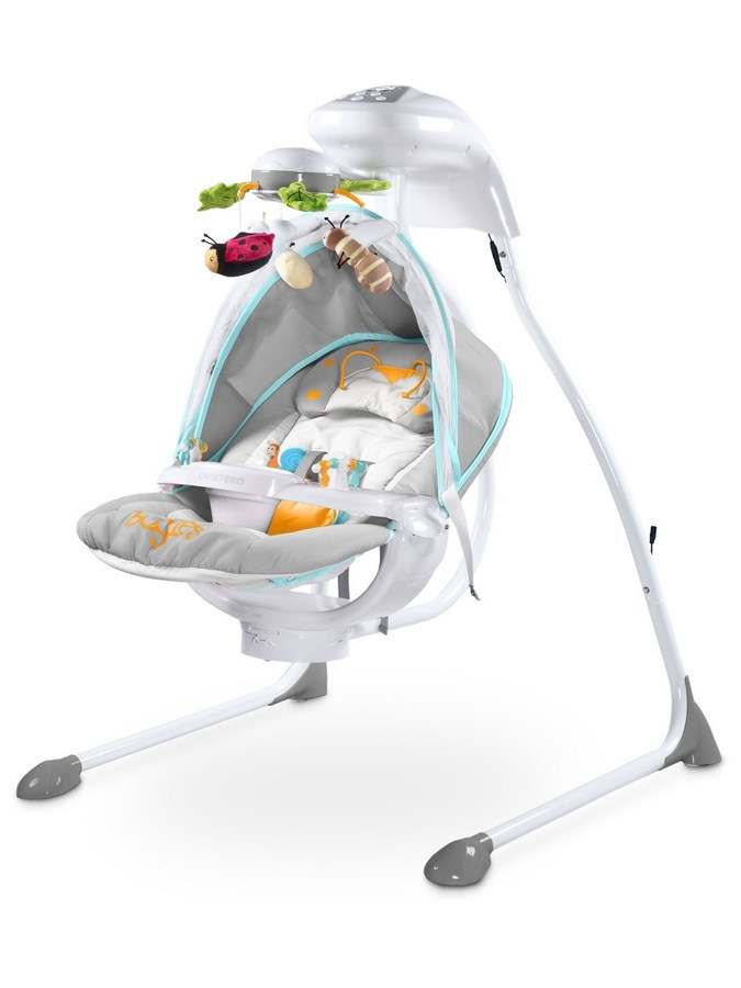 Detská hojdačka CARETERO Bugies Grey (nová, nerozbalená)