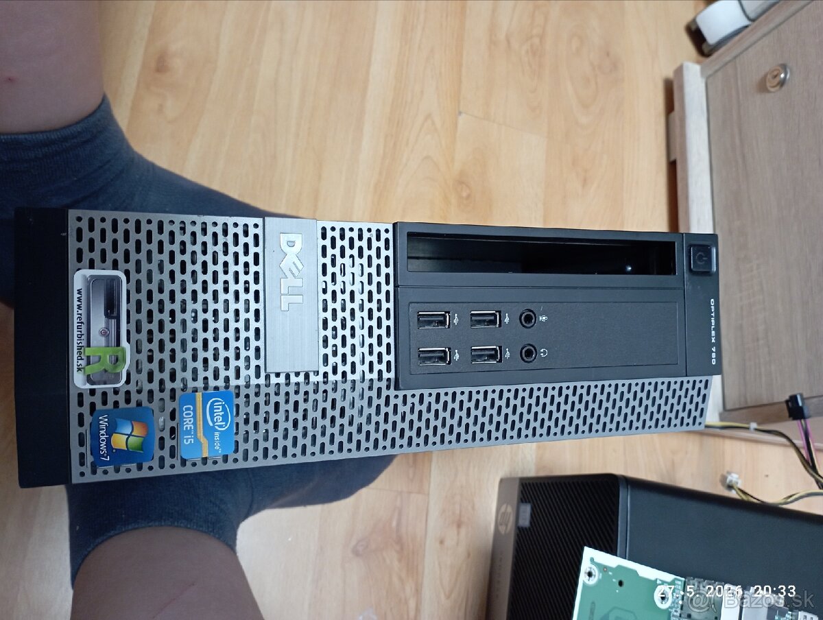 Dell PC skrinka / case – 3€