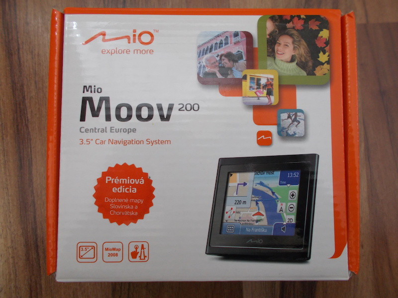 GPS navigácia MIO Moov 200