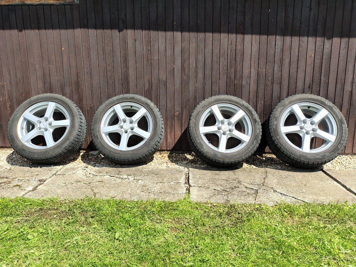 Hliníkové disky Enzo+Continental 225/55 R17