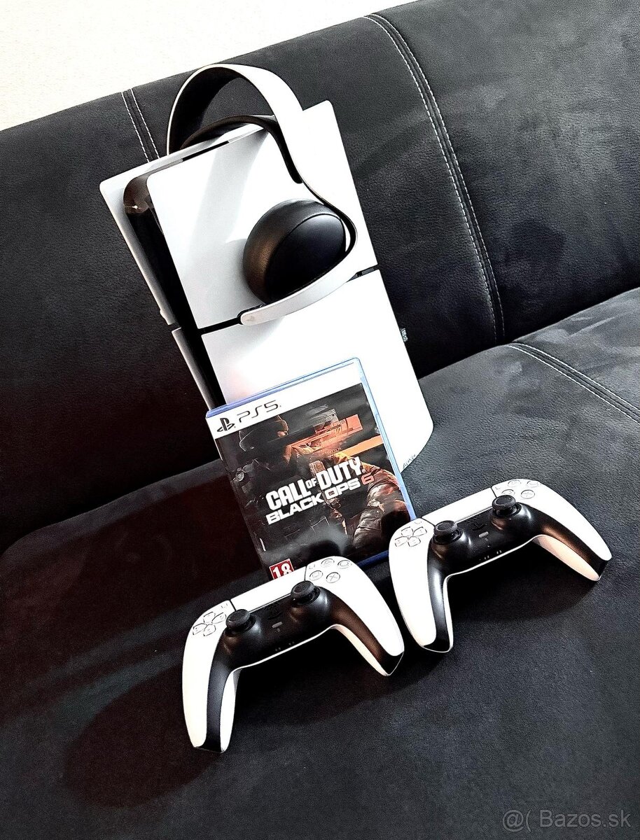 Playstation 5 slim s Mechanikou - biela + Záruka.