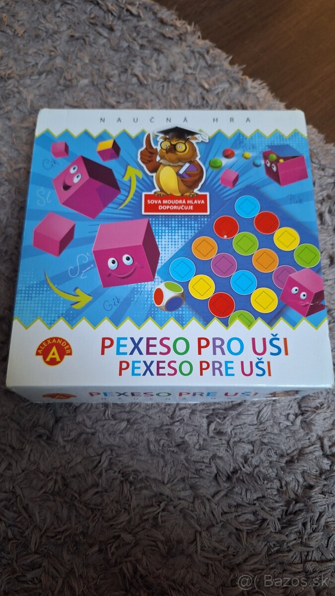Pexeso pre uši edukativna montessori aktivita spoločenská hr