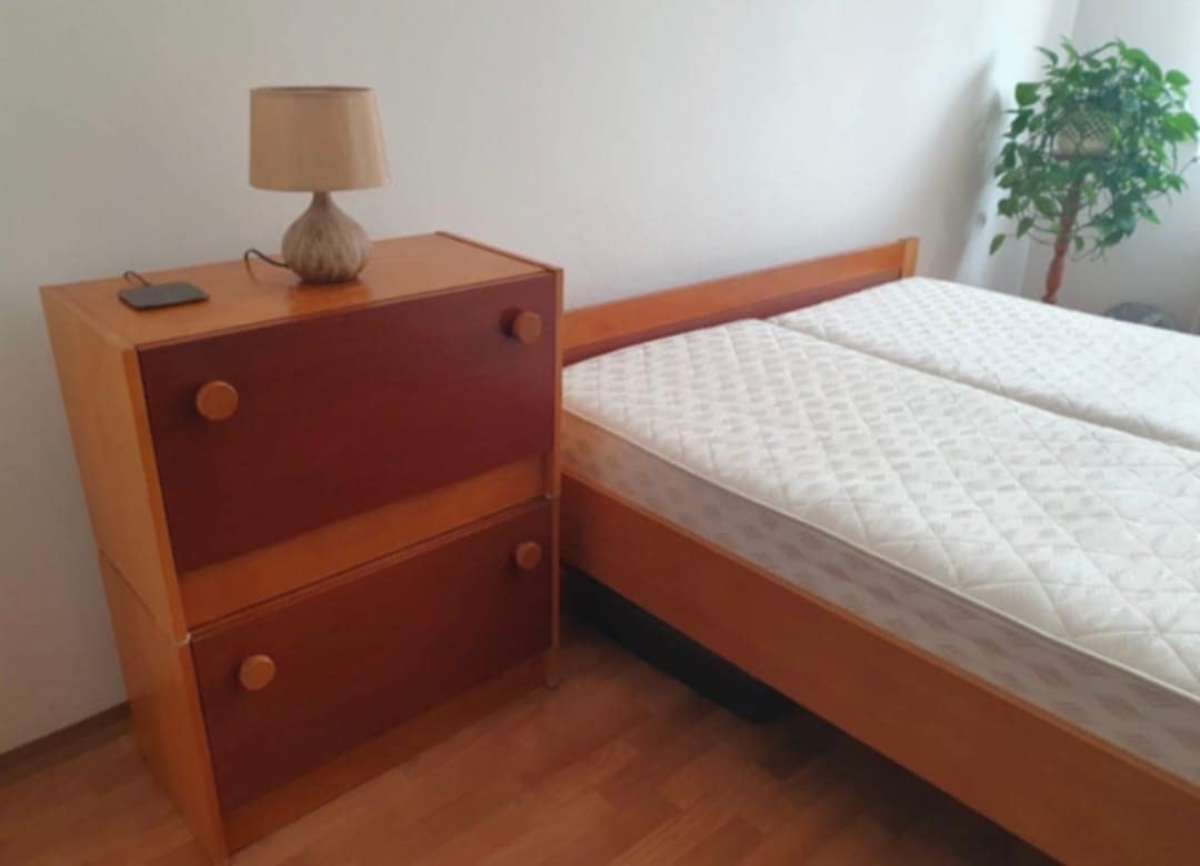 Set do spálne - Matrace, Postel, Skrine