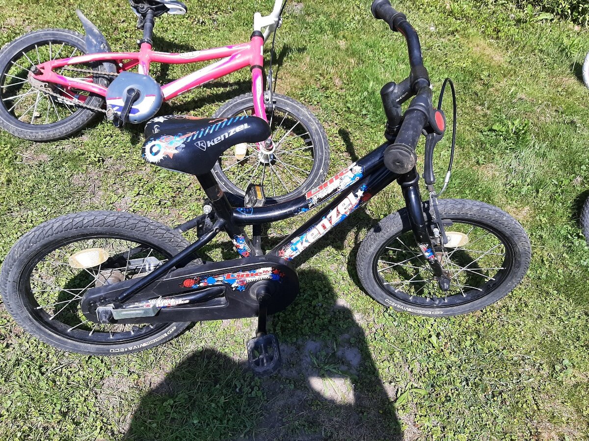 DETSKÝ BICYKEL KENZEL LIME 16"